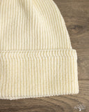 Cableami Linen Waffle Watch Cap - Ivory