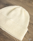 Cableami Linen Waffle Watch Cap - Ivory