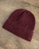 Câbleami - Mohair Watch Cap - Burgundy
