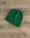 Cableami Mohair Watch Cap - Green