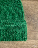 Cableami Mohair Watch Cap - Green