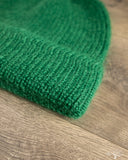 Cableami Mohair Watch Cap - Green
