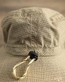 Cableami Organic Cotton / Cordura Hat - Beige Glen Check