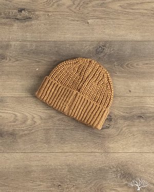 Câbleami - Wool Short Watch Cap - Camel – Withered Fig