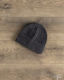 Cableami Wool Short Watch Cap - Grey