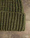 Câbleami - Wool Short Watch Cap - Olive