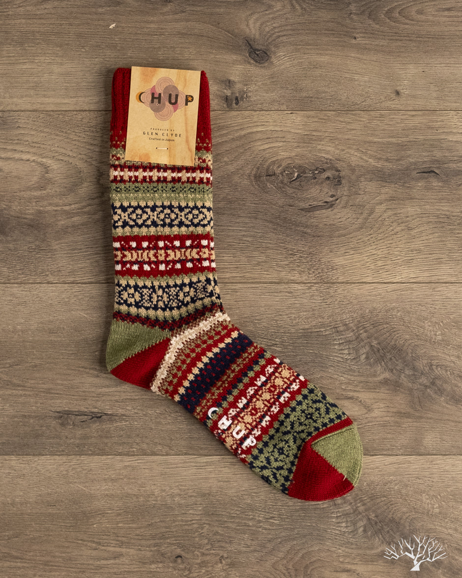 CHUP Socks Sulata - Crimson