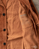 COF Studio Painter Jacket Organic 8W Corduroy - Terracotta