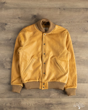 Dehen 1920 All City Leather Jacket - Rust