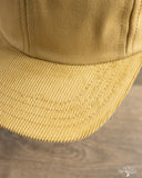 Dehen 1920 Baseball Hat - Tan Canvas / Fawn Corduroy