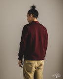 Dehen 1920 Classic Cardigan - Burgundy (Modified)