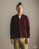 Dehen 1920 Classic Cardigan - Burgundy (Modified)