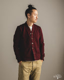 Dehen 1920 Classic Cardigan - Burgundy (Modified)