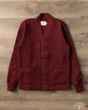 Dehen 1920 Classic Cardigan - Burgundy (Modified)