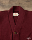 Dehen 1920 Classic Cardigan - Burgundy (Modified)