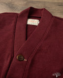 Dehen 1920 Classic Cardigan - Burgundy (Modified)