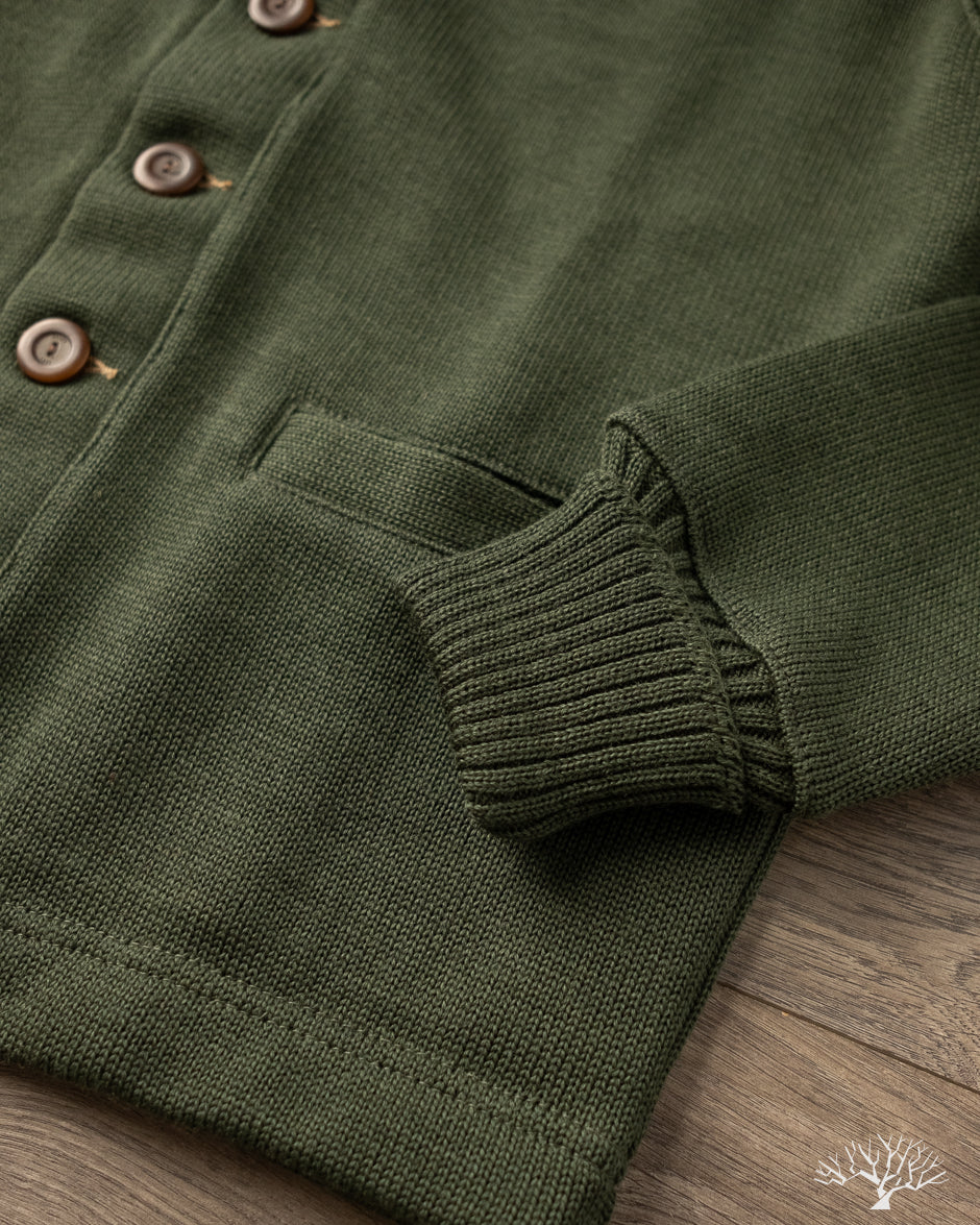 Dehen 1920 Classic Cardigan - Spruce (Modified)