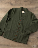 Dehen 1920 Classic Cardigan - Spruce (Modified)