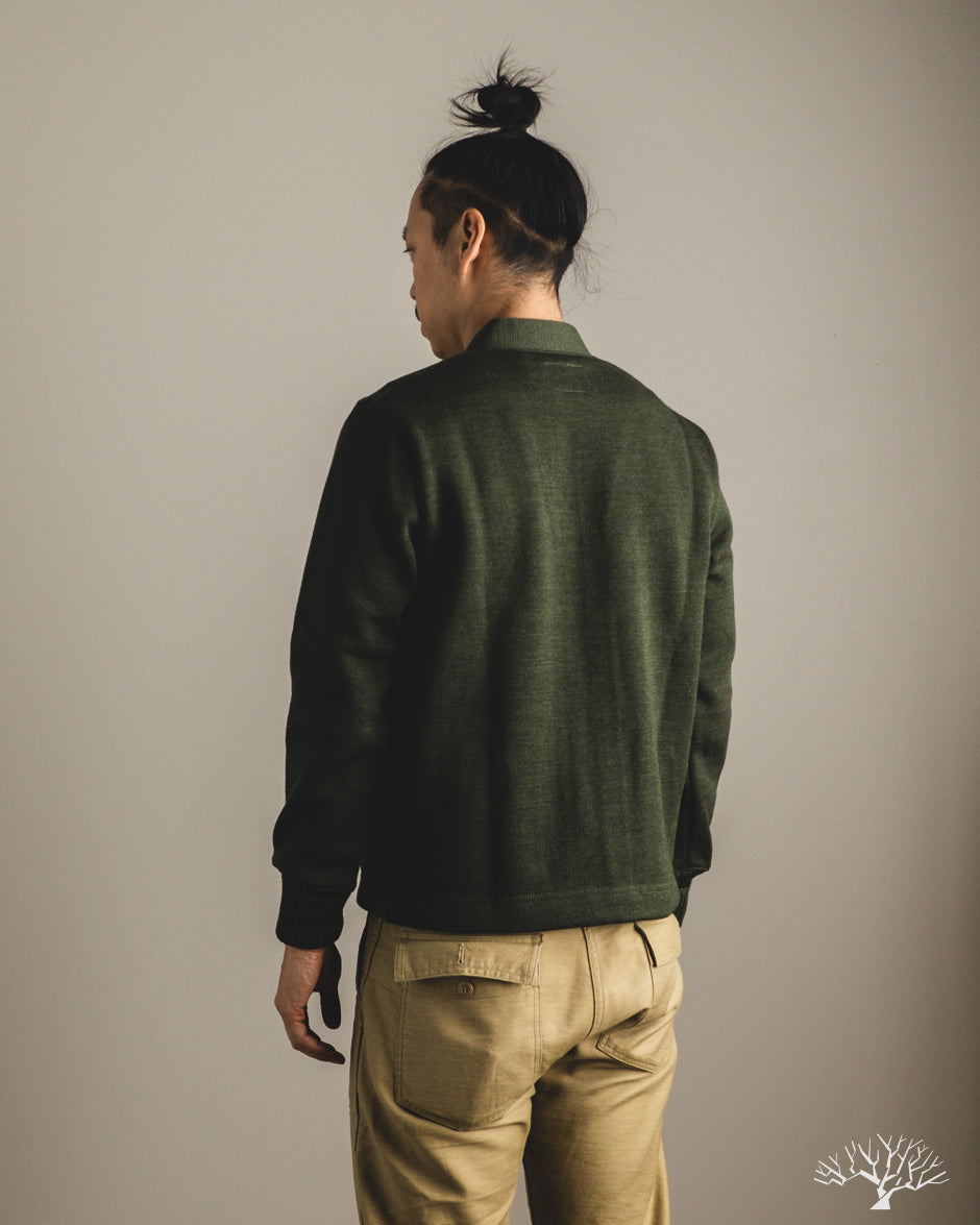 Dehen 1920 Classic Cardigan - Spruce (Modified)