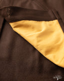 Dehen 1920 Crissman Overshirt - Brown Melton Wool