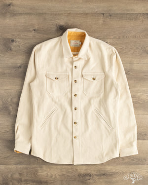 Dehen 1920 Crissman Overshirt - Natural Sashiko