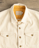 Dehen 1920 Crissman Overshirt - Natural Sashiko