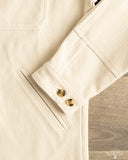 Dehen 1920 Crissman Overshirt - Natural Sashiko