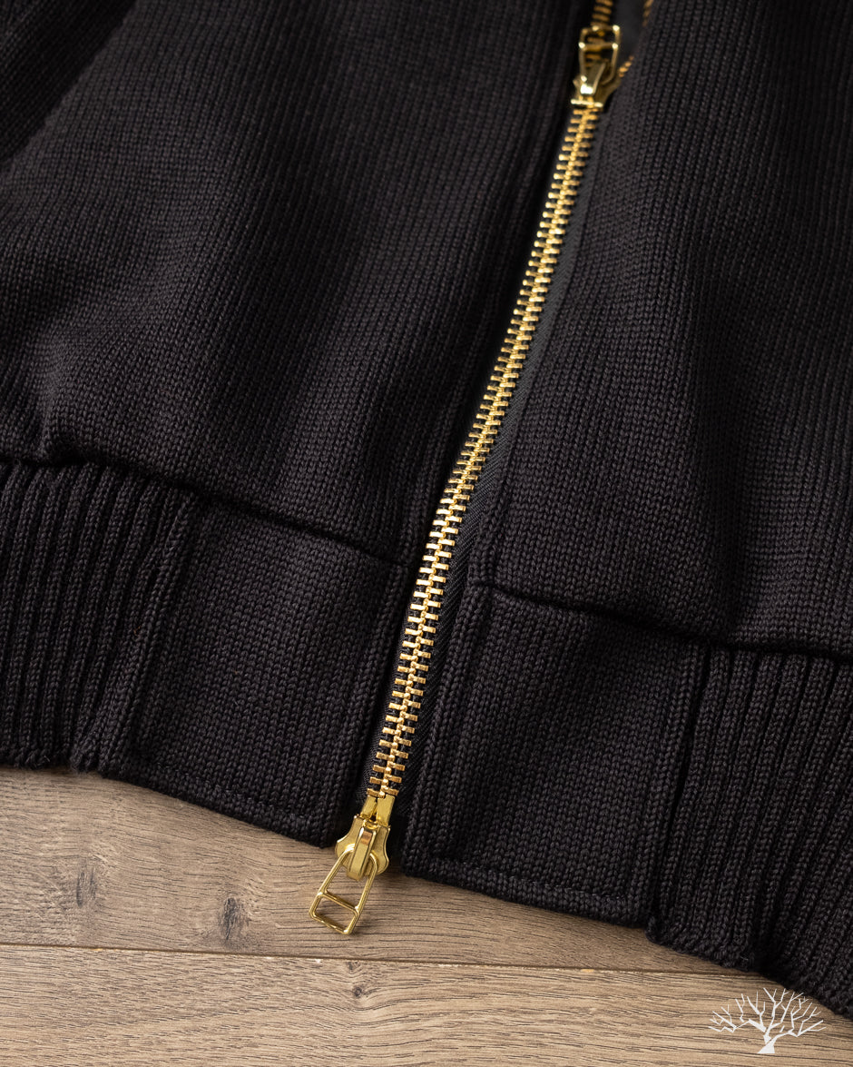 Dehen 1920 Full-Throttle Moto-Hoodie - Black