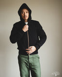 Dehen 1920 Full-Throttle Moto-Hoodie - Black