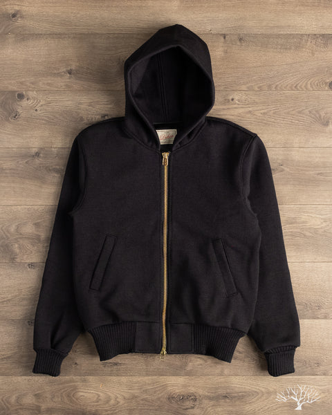 Dehen 1920 - Full-Throttle Moto-Hoodie - Black – Withered Fig