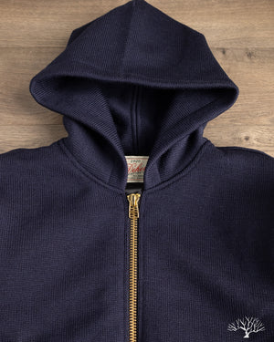 Dehen 1920 - Full-Throttle Moto-Hoodie - Dark Navy – Withered Fig