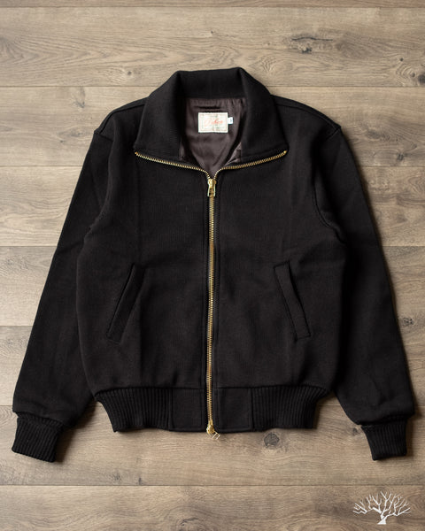 Dehen 1920 - Full-Throttle Moto-Sweater - Black – Withered Fig