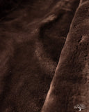 Dehen 1920 N-1 Deck Jacket - Dry Wax Cotton Darkwood Camo Brown Mouton