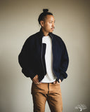 Dehen 1920 Pilot Jacket - Indigo Sashi-Ori