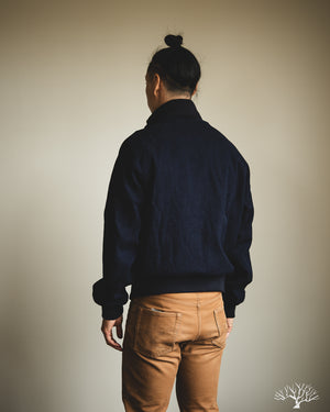 Dehen 1920 - Pilot Jacket - Indigo Sashiko – Withered Fig