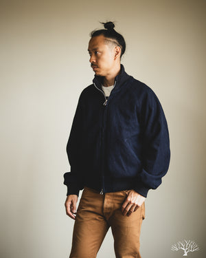 Dehen 1920 - Pilot Jacket - Indigo Sashiko – Withered Fig
