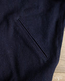 Dehen 1920 Pilot Jacket - Indigo Sashi-Ori