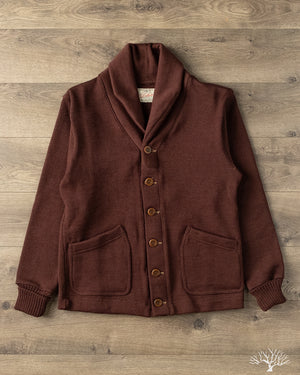 Dehen 1920 Shawl Sweater Coat 2.0 - Fig (Modified)