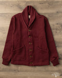 Dehen 1920 Shawl Sweater Coat 2.0 - Burgundy (Modified)