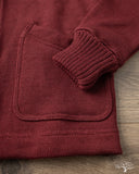 Dehen 1920 Shawl Sweater Coat 2.0 - Burgundy (Modified)