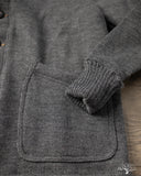 Dehen 1920 Shawl Sweater Coat 2.0 - Charcoal (Modified)