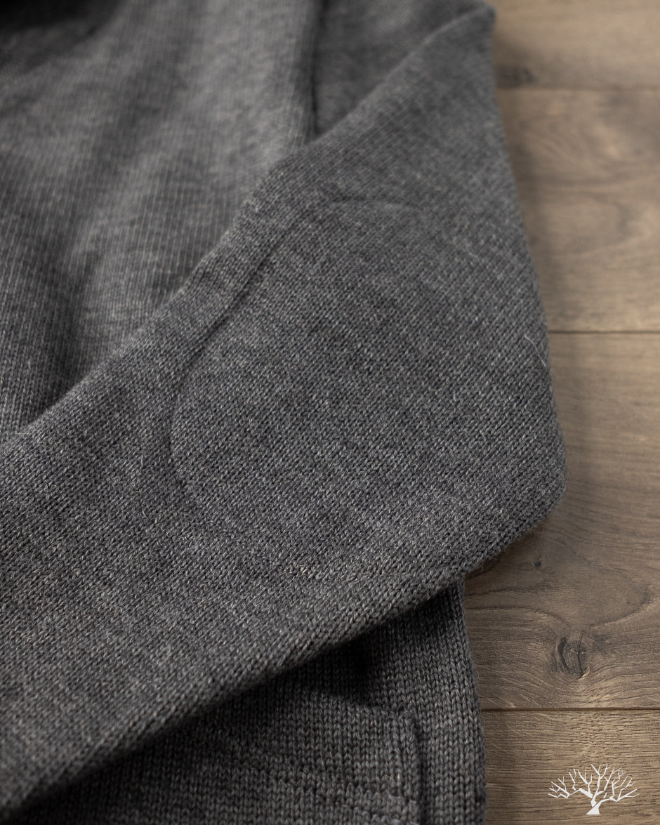 Dehen 1920 Shawl Sweater Coat 2.0 - Charcoal (Modified)