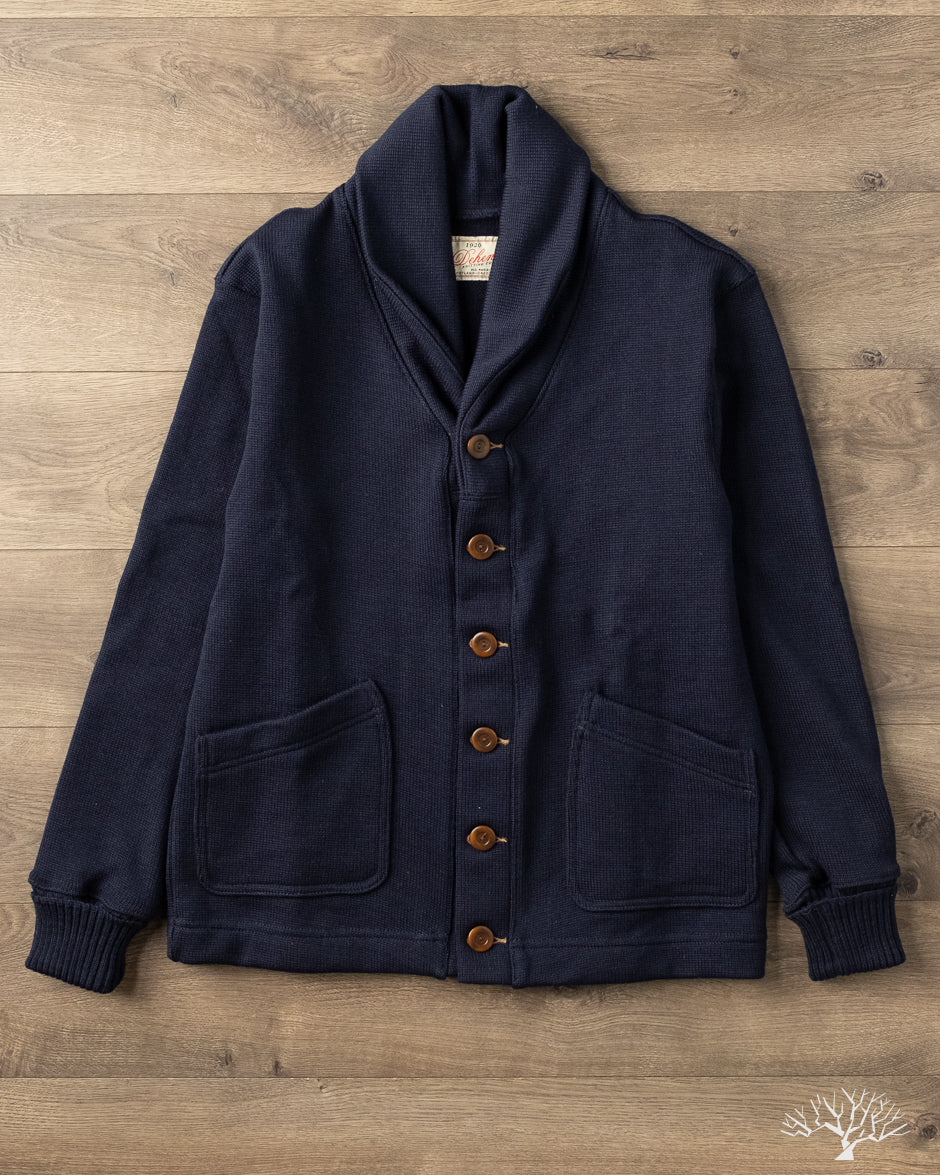 Dehen 1920 Shawl Sweater Coat 2.0 - Dark Navy (Modified)