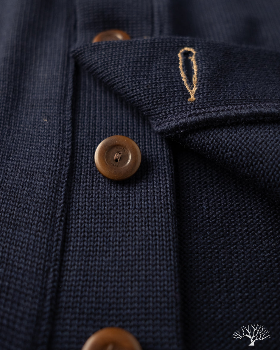 Dehen 1920 Shawl Sweater Coat 2.0 - Dark Navy (Modified)