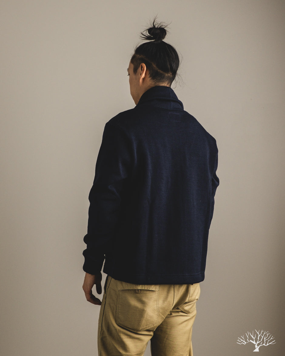 Dehen 1920 Shawl Sweater Coat 2.0 - Dark Navy (Modified)