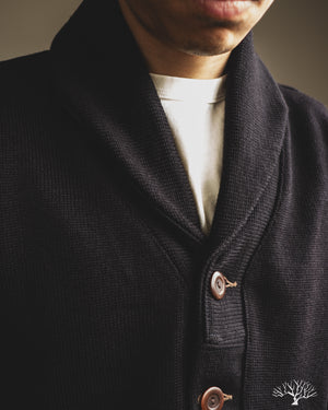 Dehen 1920 Shawl Sweater Coat 2.0 - Black (Modified)