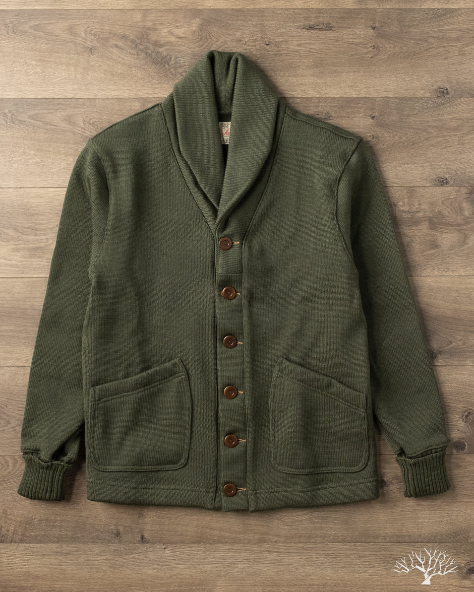 Dehen 1920 Shawl Sweater Coat 2.0 - Spruce (Modified)