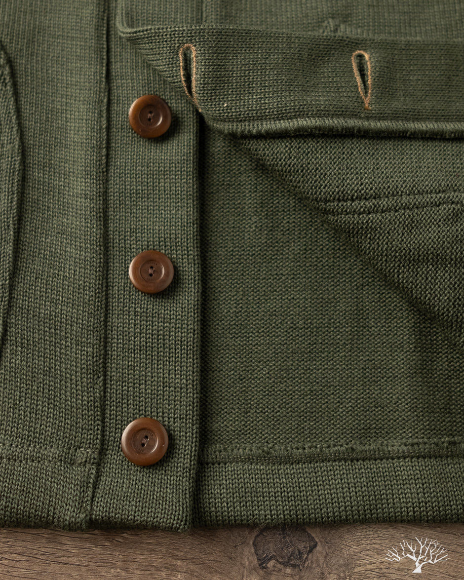 Dehen 1920 Shawl Sweater Coat 2.0 - Spruce (Modified)