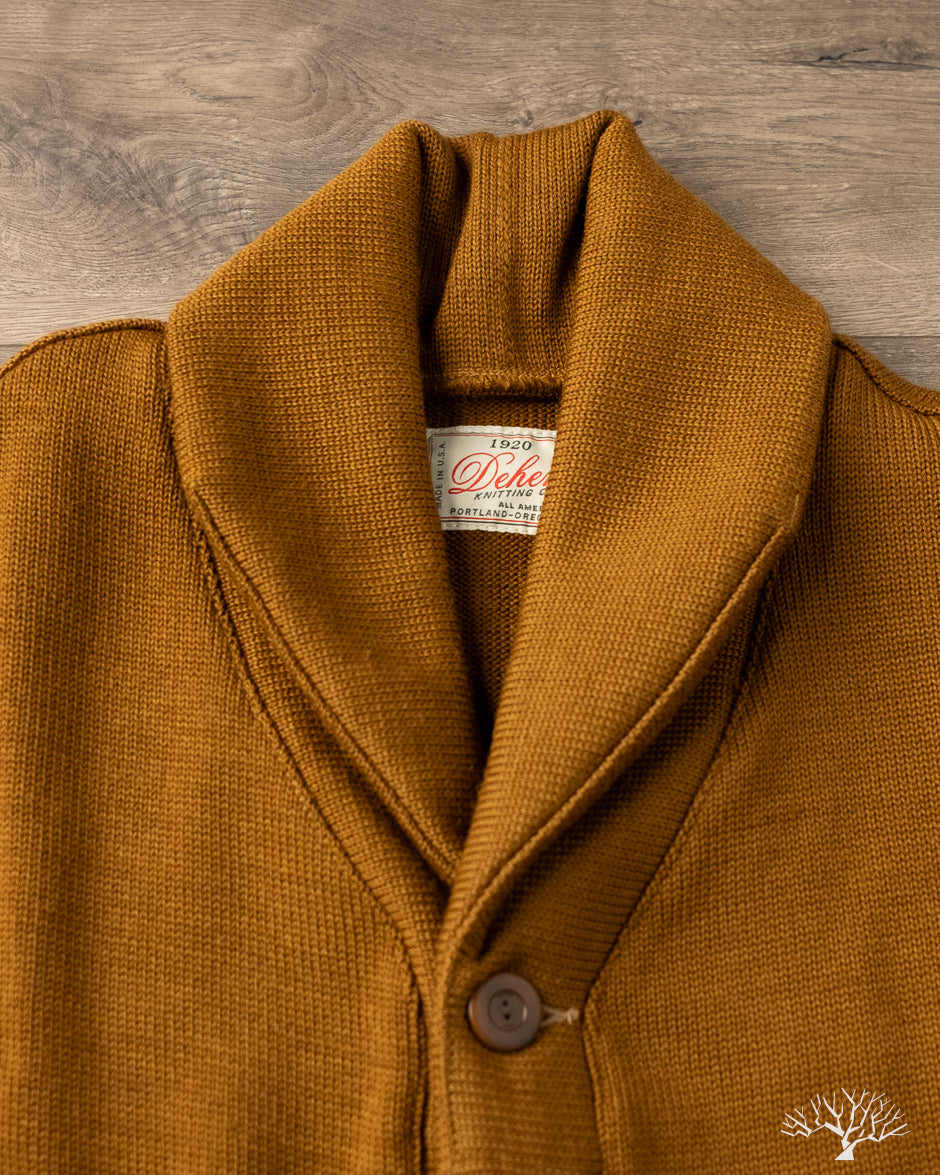Dehen 1920 Shawl Sweater Coat 2.0 - Whiskey (Modified)