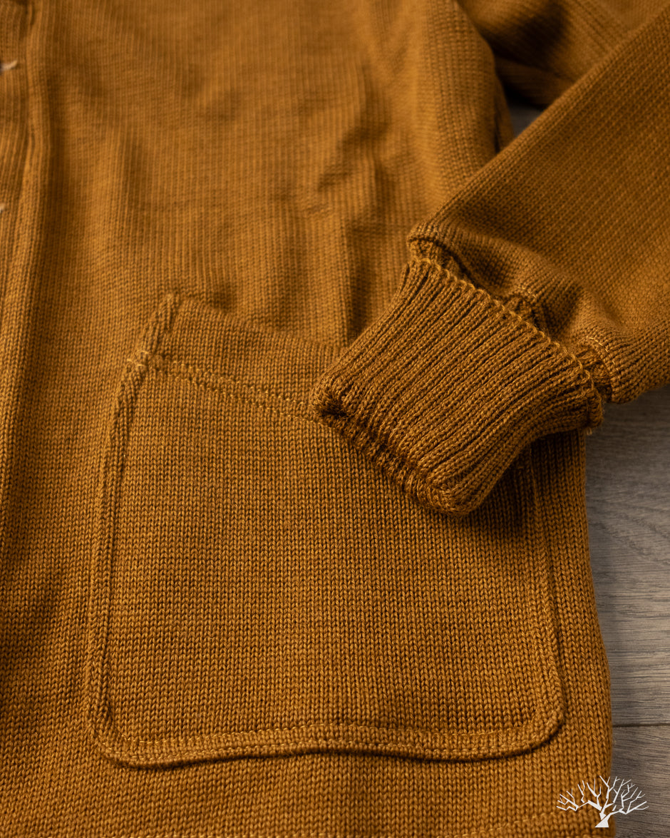 Dehen 1920 Shawl Sweater Coat 2.0 - Whiskey (Modified)